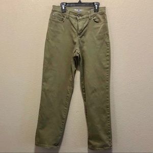 Style & Co. Olive/Army Green Jeans